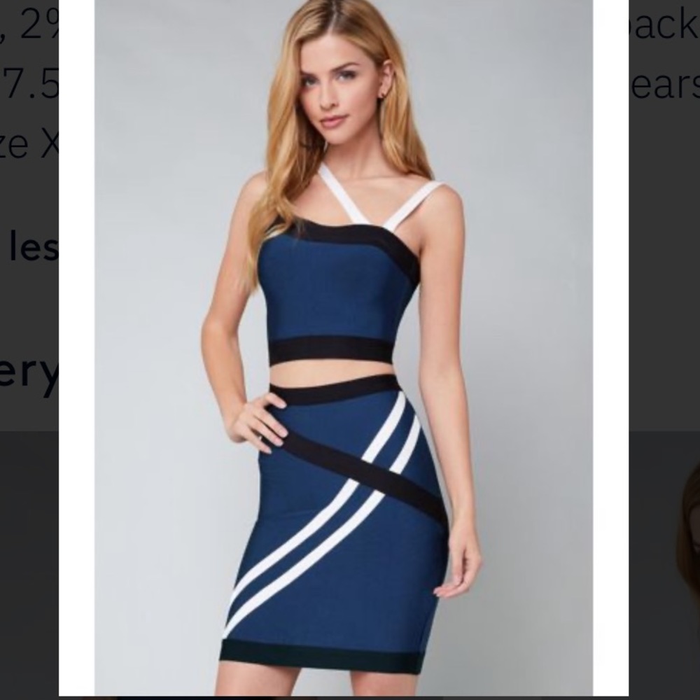 SALE!!! NWT Bebe SET ⭐️ Crop Top and Matching Skirt XX-SEXY!